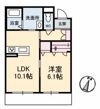 アトリエール上分の間取り画像