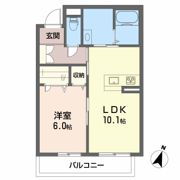 アトリエール上分の間取り画像