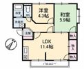 コートハウスコスモス C棟の間取り画像