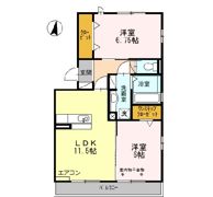 サンライズ末広の間取り画像