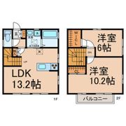 下本町貸家の間取り画像