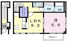 アルカンシェル庄内Ⅰの間取り画像