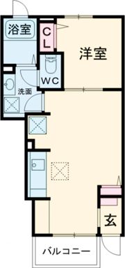 ベルフィーユBの間取り画像