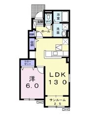 グラースAの間取り画像