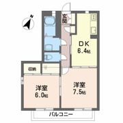 シャーメゾン西本の間取り画像