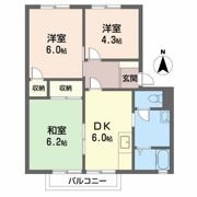 コーポオレンジの間取り画像