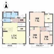 フローラルコートの間取り画像