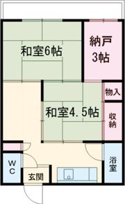 みふね荘の間取り画像