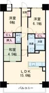 アルファライフ今治銀座の間取り画像