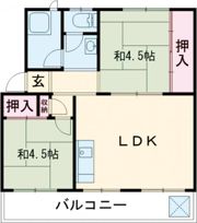 山下マンションの間取り画像