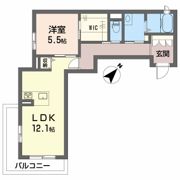 シャーメゾンHINATAの間取り画像