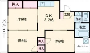 クレール北日吉の間取り画像