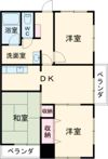 コスモハイツの間取り画像