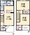 グランマスト郷 B棟の間取り画像