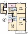 シャーメゾンMI－NEの間取り画像