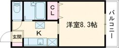 MARGINAL3Fの間取り画像