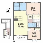 ヴィアソーレ D棟の間取り画像
