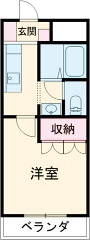 メルヴェール・チェンバーの間取り画像