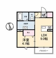ルミナス コートの間取り画像