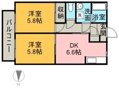 シャーメゾンMb．庄内の間取り画像