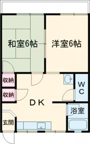 みふね荘の間取り画像