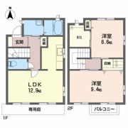 Wald Mere A棟の間取り画像