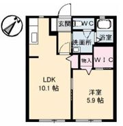 アーネスト南日吉の間取り画像