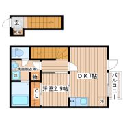 ラスティーズ榴岡公園の間取り画像