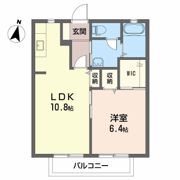 シャーメゾン公園通りの間取り画像