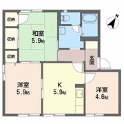 ドミール北内 A棟の間取り画像