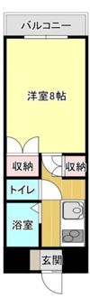 アーバンコート徳常の間取り画像