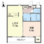 グランマスト松山の間取り画像