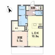 中日吉ヒルズの間取り画像