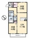 シャーメゾンルシエールの間取り画像