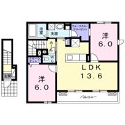 プレシャス 京 Aの間取り画像