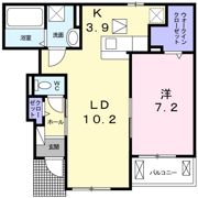 ネオ・クレメント Aの間取り画像