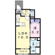 クラール東鳥生 Aの間取り画像