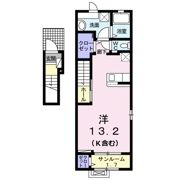 アバンツァート．dsの間取り画像