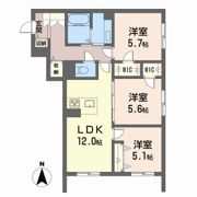 レジュ ノワールの間取り画像