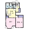 グレイスK Dの間取り画像