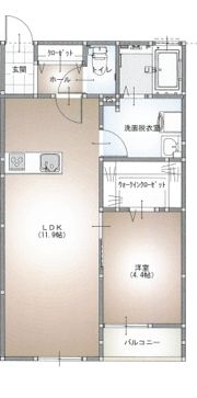 ベルクの間取り画像