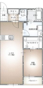 ベルクの間取り画像