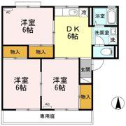 グリーンハイツヒロ B棟の間取り画像
