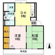 プレジール安田 A棟の間取り画像