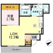 ドゥ・キーマの間取り画像