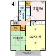 クレールメゾン B棟の間取り画像