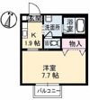 シャーメゾン泉宮の間取り画像