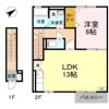 ハイム M･Y Bの間取り画像