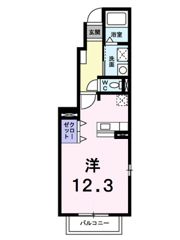 クレメント・エヌ Bの間取り画像