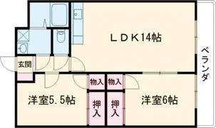 クリスタルコートJの間取り画像